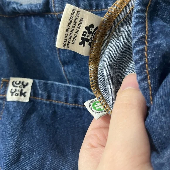 Lucy & Yak Denim Jumpsuit - Dungaree Overalls - Picture 9 of 9